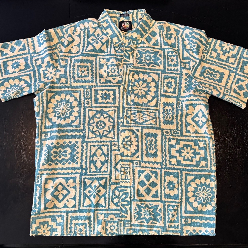 Rare Reyn Spooner Men's Aloha Shirt Size XXL